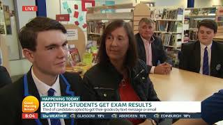 Scottish Students Reveal Their Exam Results | Good Morning Britain