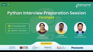 Python Interview Preparation Session | Packages | Day 24 | 360DigiTMG