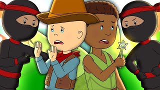 Caillou and the Dress Up Day | Caillou Cartoon