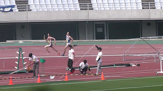 関西インカレ　2017　男子4×400ｍR（予）　1組6レーン