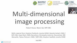 13a Multi-dimensional image processing
