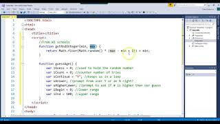 JavaScript #32 Loop, If, Functions, and Random