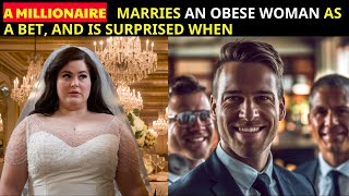 Millionaire Marries an Obese Woman as a Bet, and Is Surprised When...