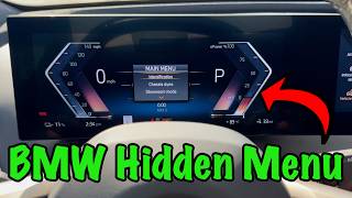 BMW iDrive 8 Hidden Menu – Dyno Mode!