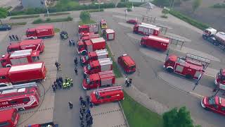 Großübung DONAR II des Donnersbergkreises (26.08.2017) - Sammelplatz Göllheim