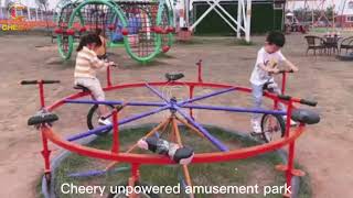 Unpowered amusement park design