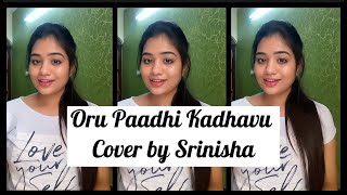 Oru Paadhi Kadhavu Cover by Srinisha | Oru Paadhi Kadhavu Neeyadi WhatsApp Status | #vikram #anushka