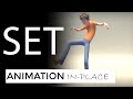 Set Animation In Place in Blender For Unity