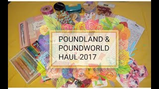 HUGE POUNDLAND & POUNDWORLD HAUL 2017