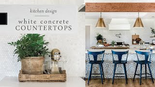 White Concrete Countertops: Love or Hate!?