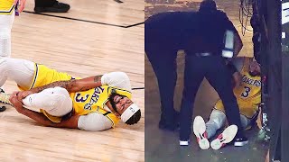 Lakers Video | Anthony Davis Gruesome Double injury Not Playing Next Game