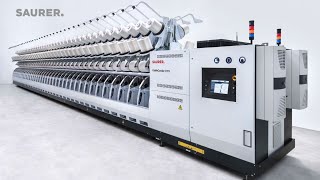 Saurer Cable Corder CC5 Direct Cabling Machine for Tire Cord and Industrial Yarns