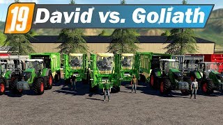 LS19 David vs  Goliath - KRONE Big X1100 gegen KRONE Big X580 | Farming Simulator 19