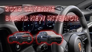 Evolution or Revolution: New 2024 Porsche Cayenne Interior revealed