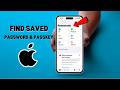 How to find saved passwords and passkeys in iPhone (2026)