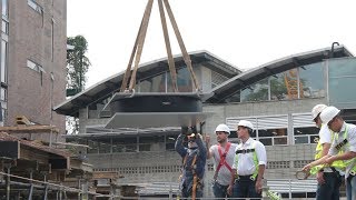 El Edificio de Ciencias ya tiene ocho aisladores sísmicos