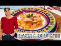 Pasta con peperoni e robiola - Ricetta velocissima di Benedetta Parodi #LeFacilissime