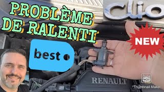 CLIO : PROBLÈME DE RALENTI