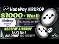 🪂NodePay Airdrop GET IT NOW💯- Claim Voucher Code | Nodepay Airdrop✅in Tamil