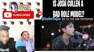 Is Josh Cullen a Bad Role Model? | Josh Cullen performs Wild Tonight Wish 107.5 Bus | ELAJAS REACTS