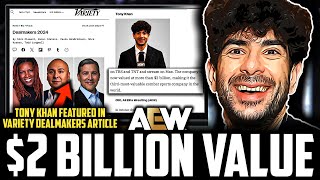 AEW $2 BILLION VALUE? | TNA Wrestling X-Division Title RETIREMENT FAKE NEWS? | Tessa Return NEWS