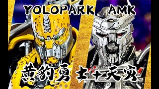 【秉贵の奇怪解说】变形金刚 yolopark AMK 超能勇士崛起 天灾+黄豹勇士