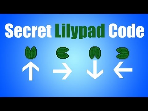 Minecraft - Secret Lilypad Code Minecraft - Secret Lilypad Code