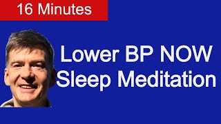 Sleep meditation to lower blood pressure | Sleep story