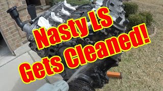 Cleaning NASTY LS Engine To Look Like New!
