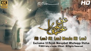 13 Rajab | Wiladat e Moula Ali (as) WhatsApp Status | By Ishq e Haider Official