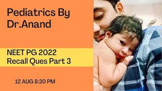NEET 2022 RECALL QUES PART 3 By Dr.Anand