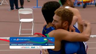 Team USA Sweeps T64 100m | Parapan American Games Lima 2019