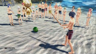 創の軌跡【ビーチDEバカンス】スイカ割り、バナナボート / Vacation at the Beach