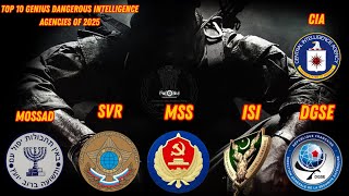 Top 10 Most Genius intelligence Agencies of 2025