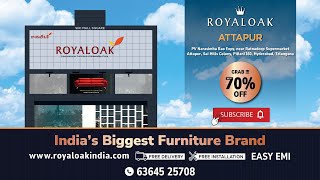 From Sofas to Statements: A Tour of Royaloak Furniture, Attapur