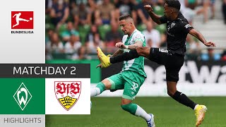 Werder Bremen - VfB Stuttgart 2-2 | Highlights | Matchday 2 – Bundesliga 2022/23