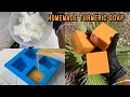 HOW TO MAKE LAVENDER TURMERIC SOAP FOR ANCE || MELT AND POUR EDITION