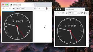 Synchronized playback in multiple browsers with SLDP