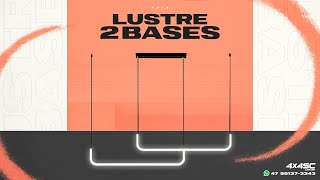 Lustre de LED Morderno 2 Bases 42W  | Casa Attract