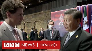 Chủ tịch Trung Quốc Tập Cận Bình phê phán công khai Thủ tướng Canada Justin Trudeau tại G20