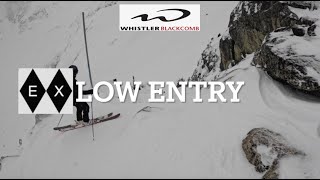 Whistler Blackcomb: Low Entry (Into Sapphire Bowl)