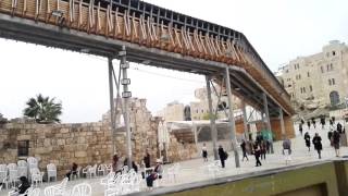 The story of the Western Wall, Jerusalem, Israel