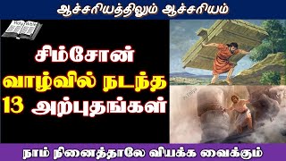 ஆச்சரியம் - 13 Miracles That Samson Did - சிம்சோன் செய்த 13 அற்புதங்கள் - Surprise