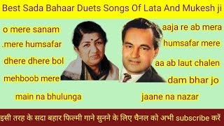 #Best Sada Bahaar Duets Songs Of Lata And Mukesh ji,#songs,#trending old songs,#viral old songs,