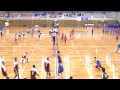 【バレー】郡山北工業vs相馬（男子）h23年度第56回福島県高等学校バレーボール新人選手権大会　ダイジェスト