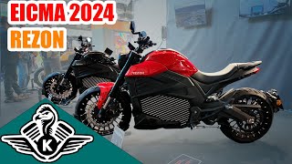 Rezon - Electric motorcycles from Czech at EICMA 2024