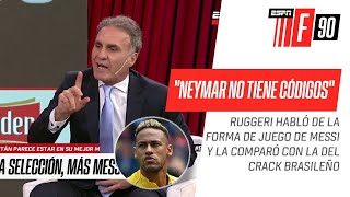 #Ruggeri, SIN VUELTAS: "Neymar no tiene códigos"