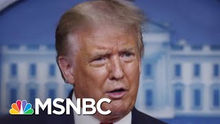 Trump Says COVID-19 Is Receding (It Isn't), Still Has No National Plan | The 11th Hour | MSNBC