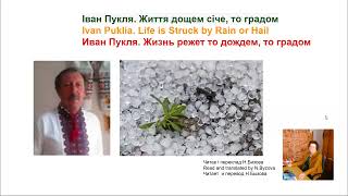 Іван Пукля. Життя дощем січе, то градом/ Life is Struck by Rain or Hail/Жизнь режет то дождем...