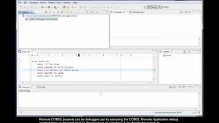 Remote debugging in Visual COBOL for Eclipse